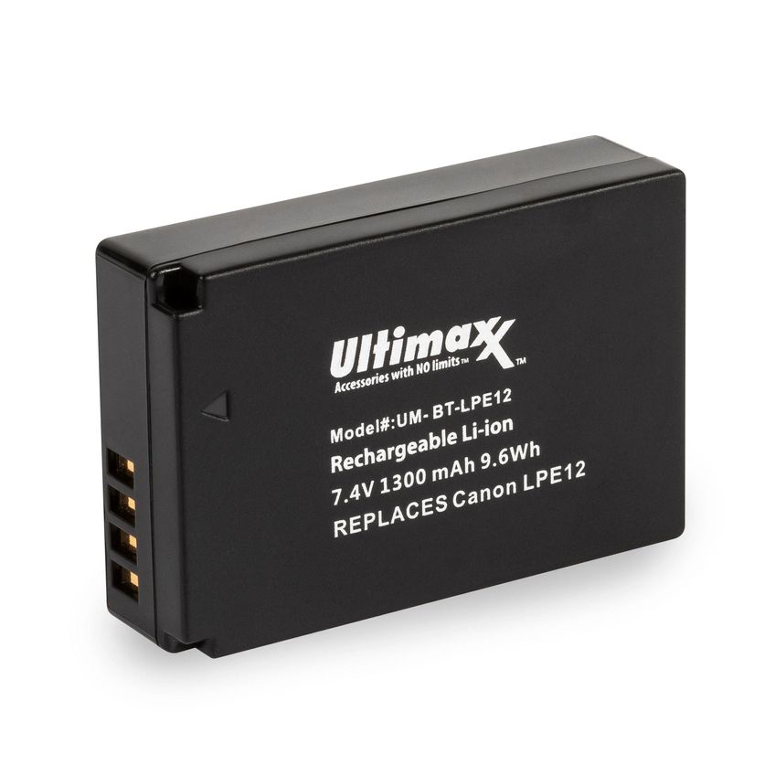 Kit De Acessórios Ultimaxx Lp-e12 1300 mah + Extras - imagem 2