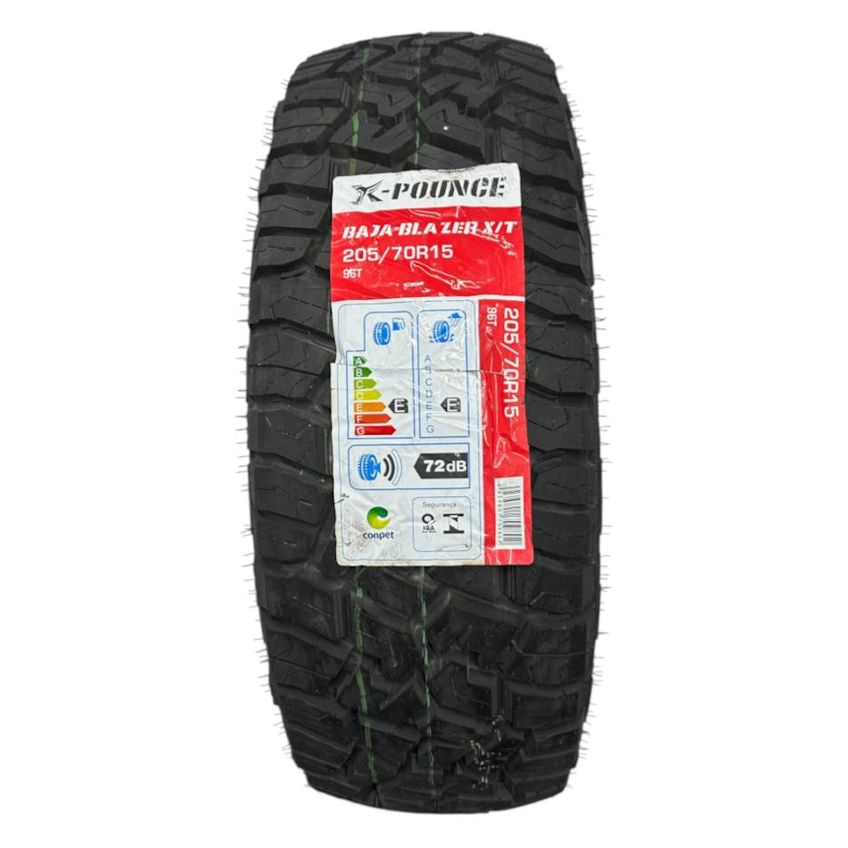 Kit 2 Pneus X-pounce Aro 15 205/70r15 96t Baja-blazer X/t - imagem 3