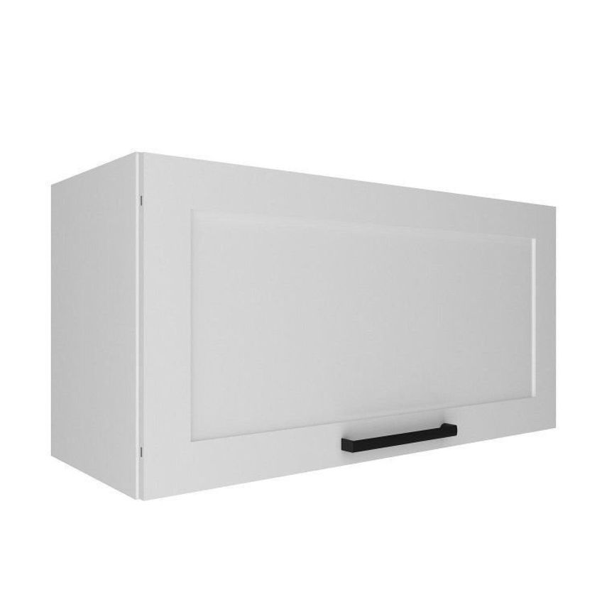 Cozinha Compacta Modulada Americana 3 Peças Sem Tampo MDF Grazi Branco Branco - imagem 5