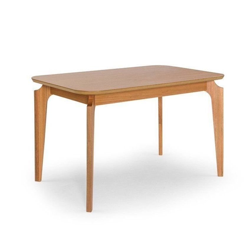 Conjunto Mesa De Jantar Lia Com 4 Cadeiras Em Madeira Maciça Madeira - imagem 5