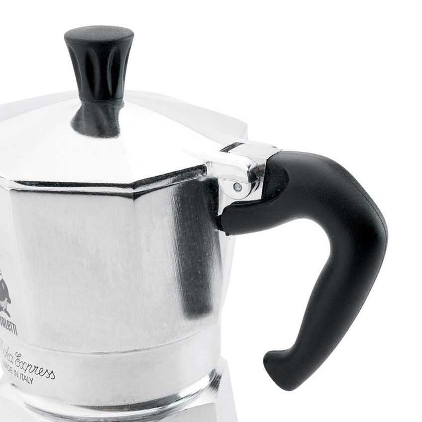 Cafeteira Italiana Bialetti Nuova Moka Express 3 Xícaras Em Alumínio 10010003 - imagem 2