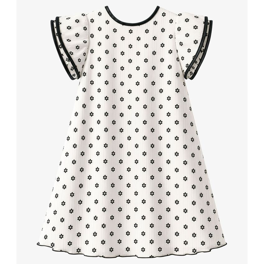 Vestido Verão Menina Trick Nick Bege 10 - imagem 5