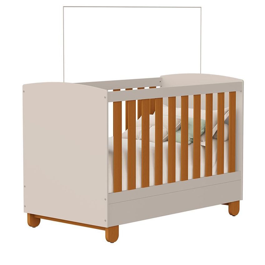 Berço Americano Mini Cama Apolo Areia Fosco/savana - Reller Móveis - imagem 2