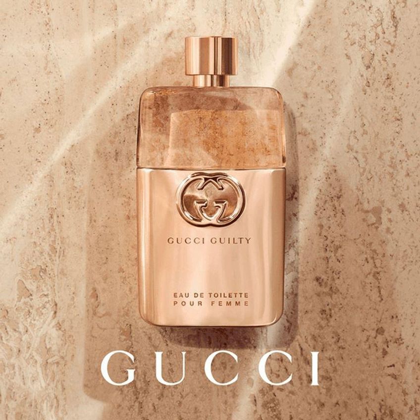 Perfume Guilty Pour Femme Eau De Toilette Feminino Floral Oriental 50ml Gucci - imagem 3