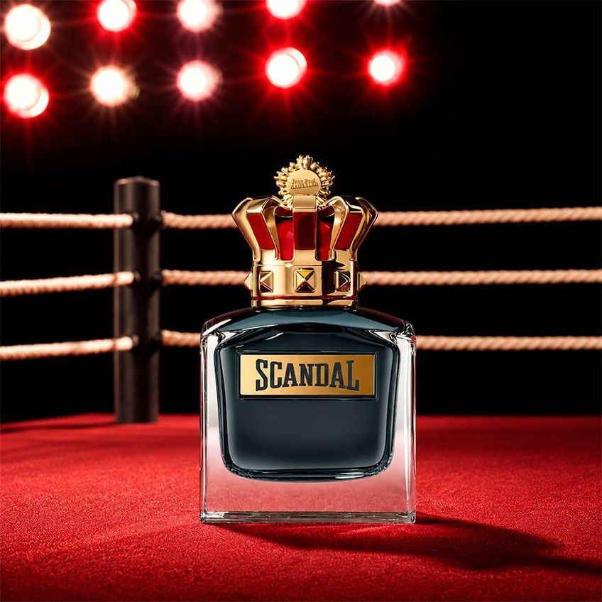 Kit Perfume Scandal Pour Homme Jean Paul Gaultier Masculino Eau De Toilette Oriental Amadeirado 50ml - imagem 5