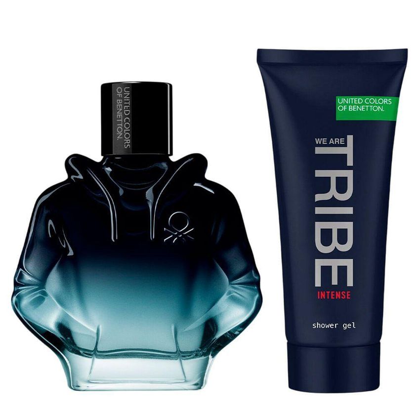 Kit Perfume United Colors Tribe Intense Masculino Eau De Parfum 90ml Benetton - imagem 2