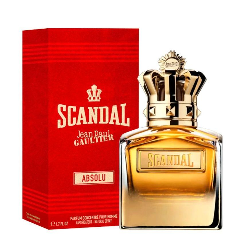 Perfume Scandal Absolu Masculino Eau De Parfum Oriental 50ml - imagem 2