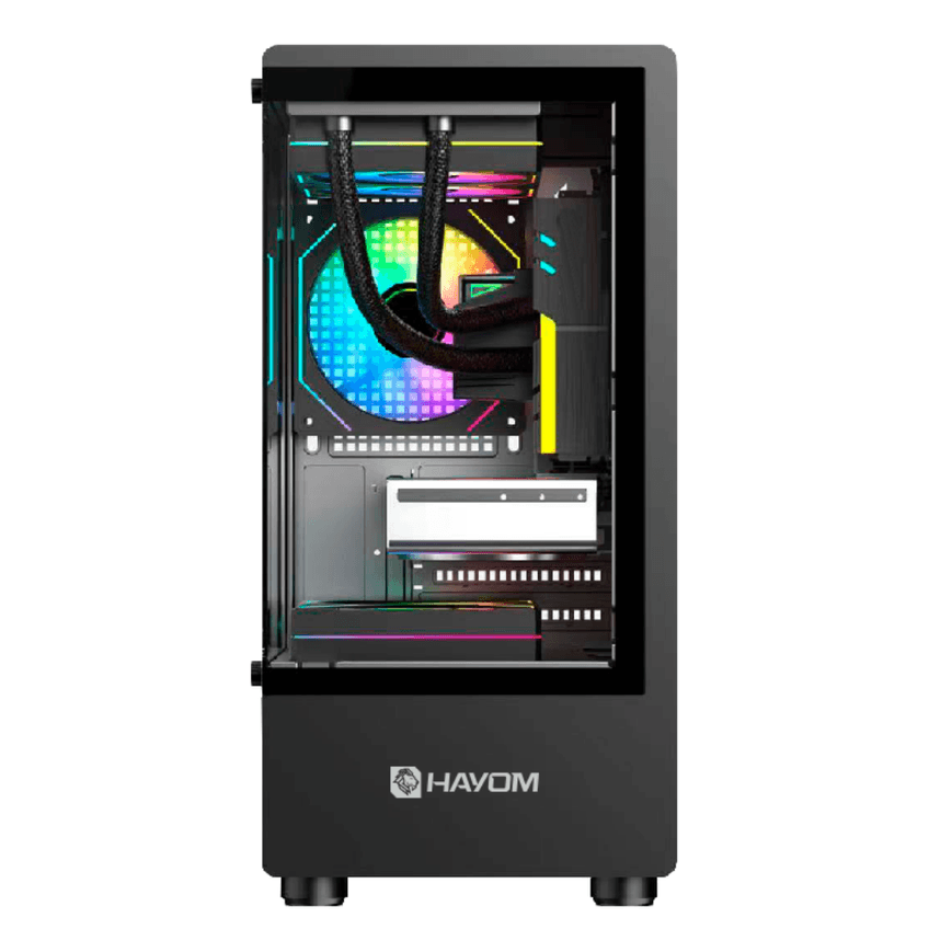 Gabinete Gamer Hayom Gb1789 S/fan S/fonte Micro-atx Preto Gb1789 - imagem 2