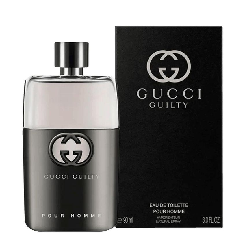 Perfume Guilty Pour Homme Masculino Eau De Toilette Aromático 100ml - imagem 3