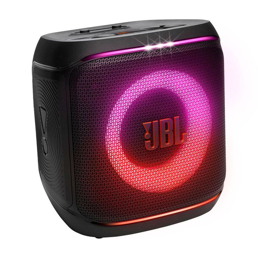 Caixa De Som Partybox Encore 2 Bluetooth 2 Microfones Ai Sound Boost Até 12h De Bateria Jbl - imagem 2