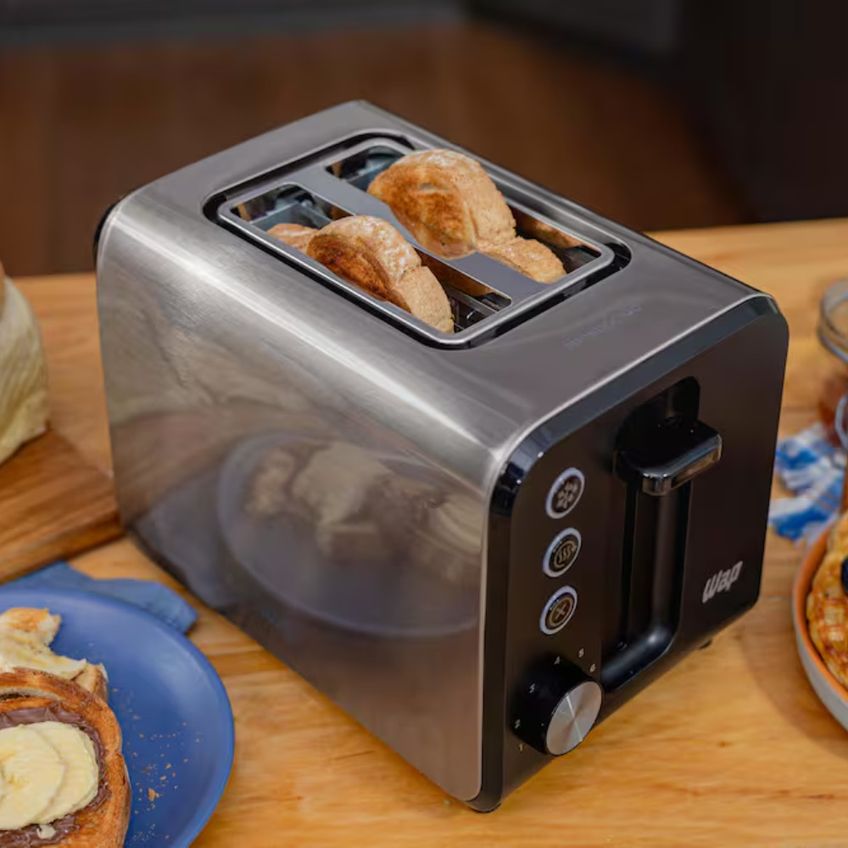 Torradeira Elétrica Wap Prosdócimo Wte1 Inox 2 Fatias 7 Níveis De Tostagem 900w - imagem 4