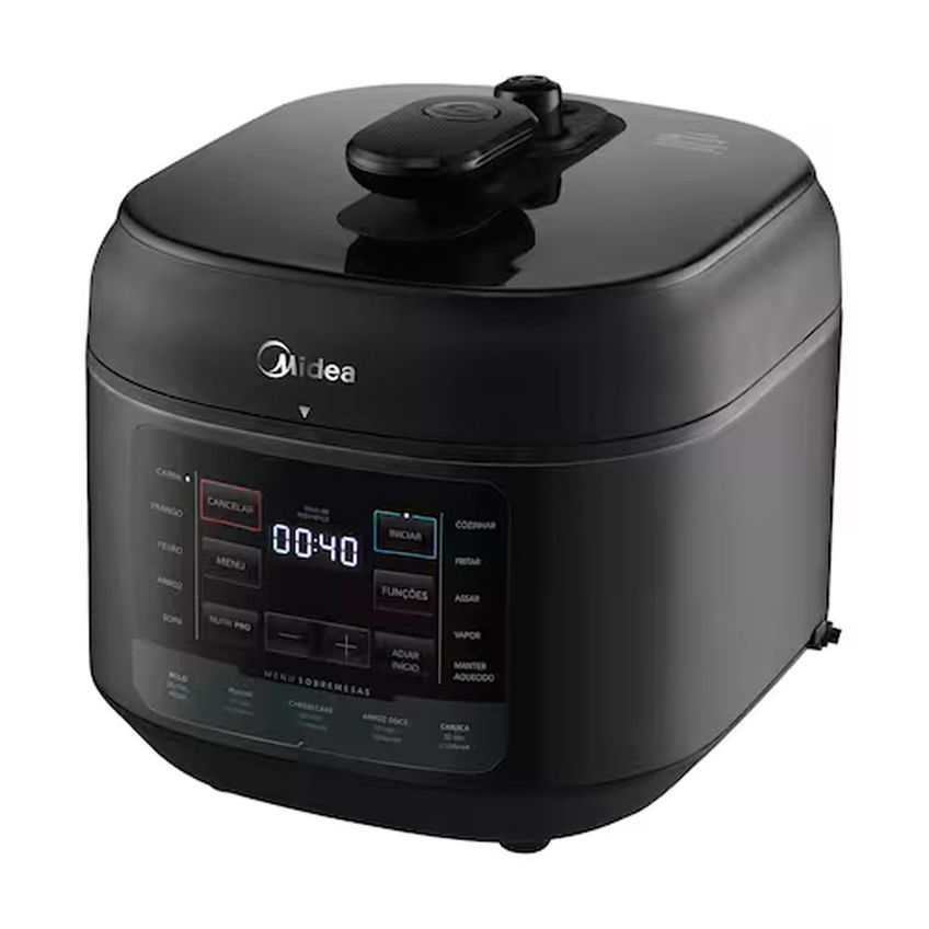 Panela De Pressão Elétrica Nutripro Digital 5l Com Função Vapor Midea - imagem 4
