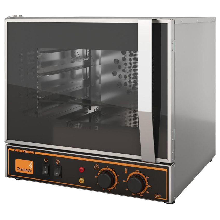 Forno Convector Compacto Analógico Elétrico Tostando Total Inox 67,5 Litros 2360w 220v Fc70c - imagem 2