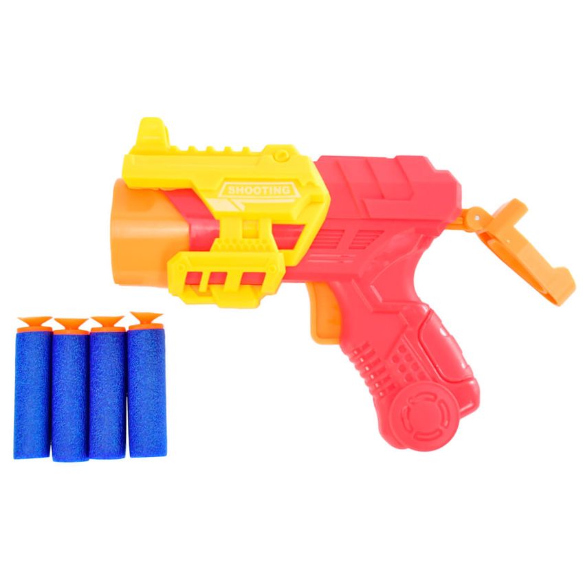 Lançador de Dardos Triplo Play&fun Vermelho - imagem 2