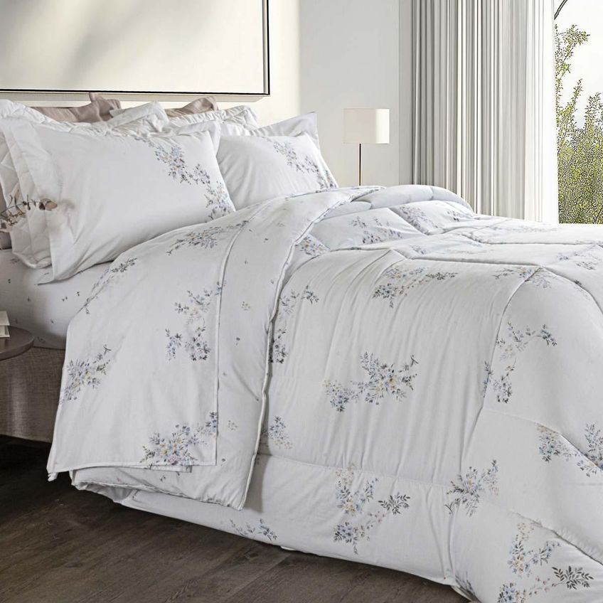 Colcha Queen 200 Fios Marceli - Casa K Estampada - imagem 3