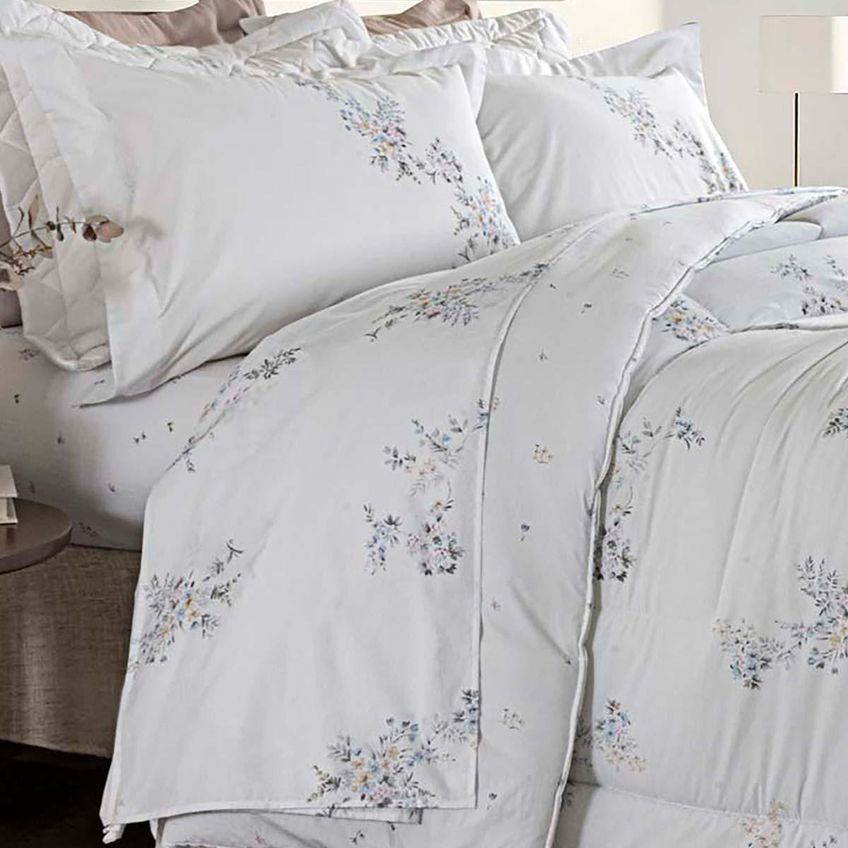 Jogo De Cama Queen 200 Fios Marceli - Casa K Estampado - imagem 3