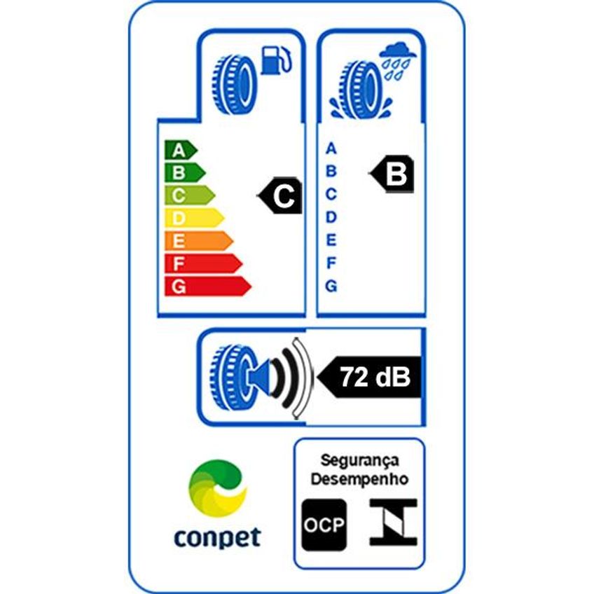 Kit 2 Pneus Continental Aro 16c 205/65r16c Vancontact 100 103/101h - imagem 5