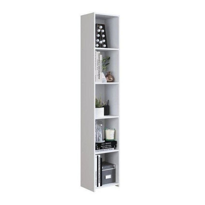 Kit 3 Estantes Multiuso Organizador 182x33cm 4 Prateleiras Funcionale Branco Branco - imagem 4