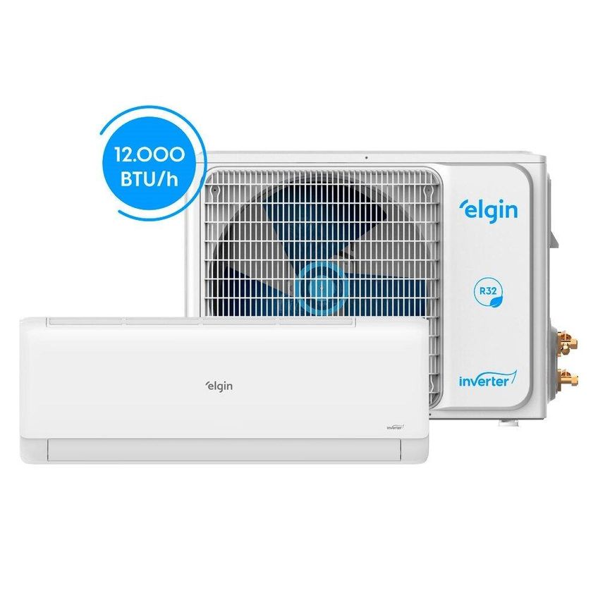 Ar Condicionado Split 12000 BTUs Elgin Eco III 45HJQE12 - Inverter, Wi-Fi, Interno + Externo, Quente e Frio - imagem 4