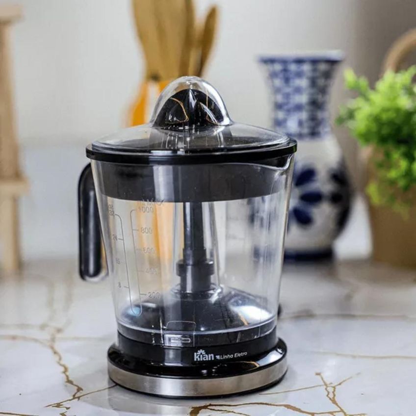 Espremedor Turbo Esp50 Com Peneira Ajustável Preto Kian 1,2l 110v - imagem 3