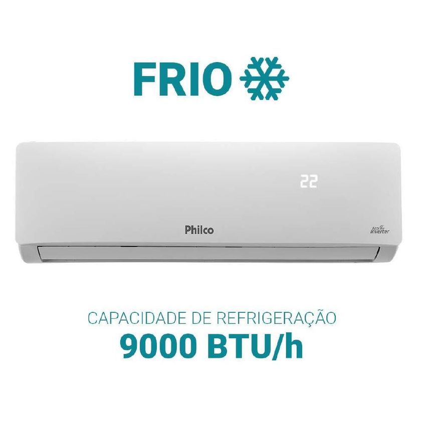 Ar Condicionado Split Hi Wall Philco 9000 Btus Inverter Frio 220v R-32 - imagem 3