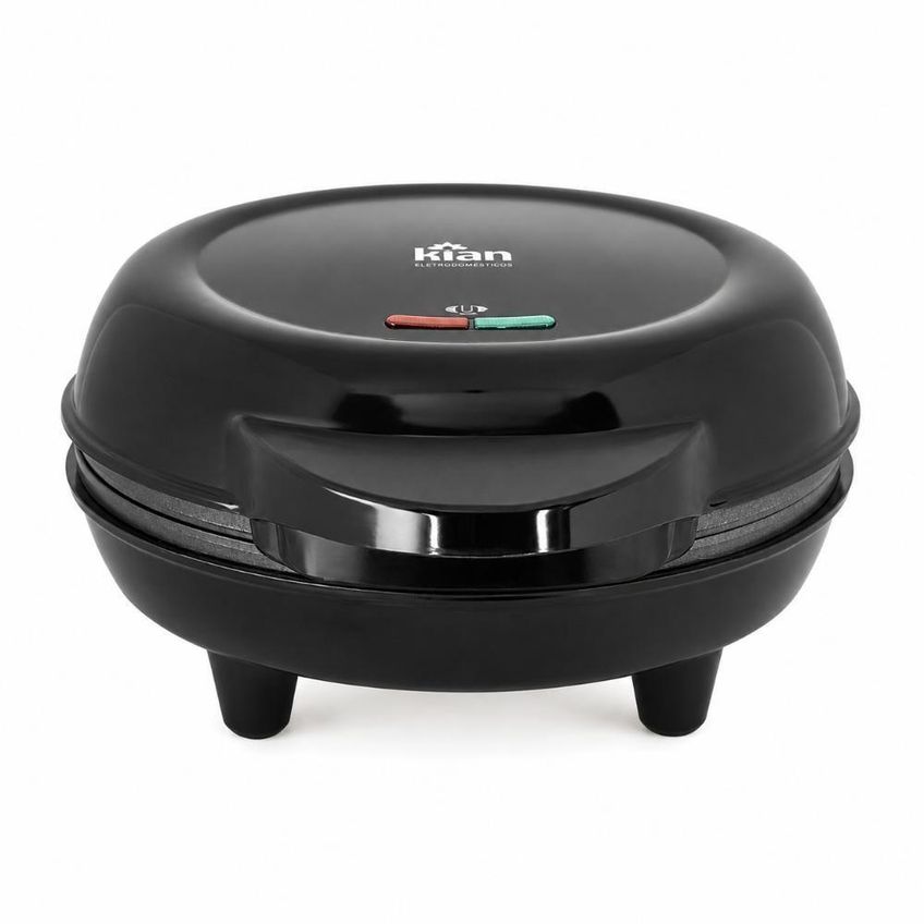 Omeleteira Elétrica OM100 Antiaderente Design Compacto Preta Kian 750W - imagem 2