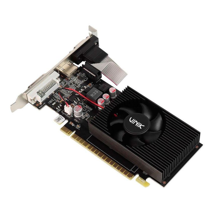 Placa De Vídeo Vinik Geforce Gt730lp 4gb Ddr3 Low Profile Single Fan Hdmi Dvi Vga Gpuk7304gblp0h2 - imagem 3