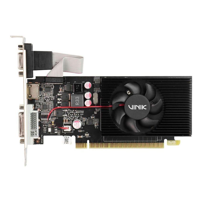 Placa De Vídeo Vinik Geforce Gt730lp 4gb Ddr3 Low Profile Single Fan Hdmi Dvi Vga Gpuk7304gblp0h2 - imagem 4