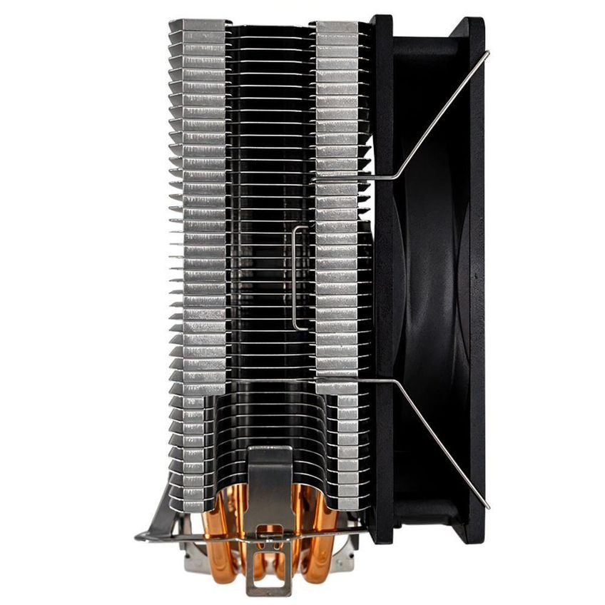 Air Cooler Bifrost CAF102 4 Heatpipe RGB ARGB 140W Preto BR-X 120cm 1600 RPM 64,5CFM - imagem 3