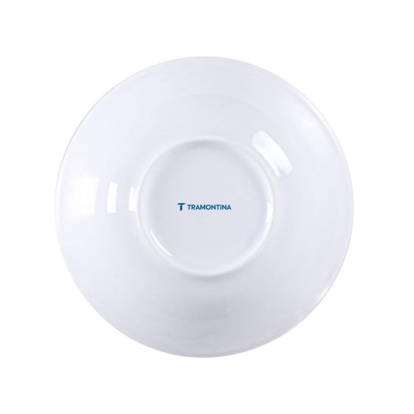 Conjunto De Tigelas Canyon 665 Ml Porcelana Resistente A Micro-ondas Cozinha Branco Tramontina - imagem 5