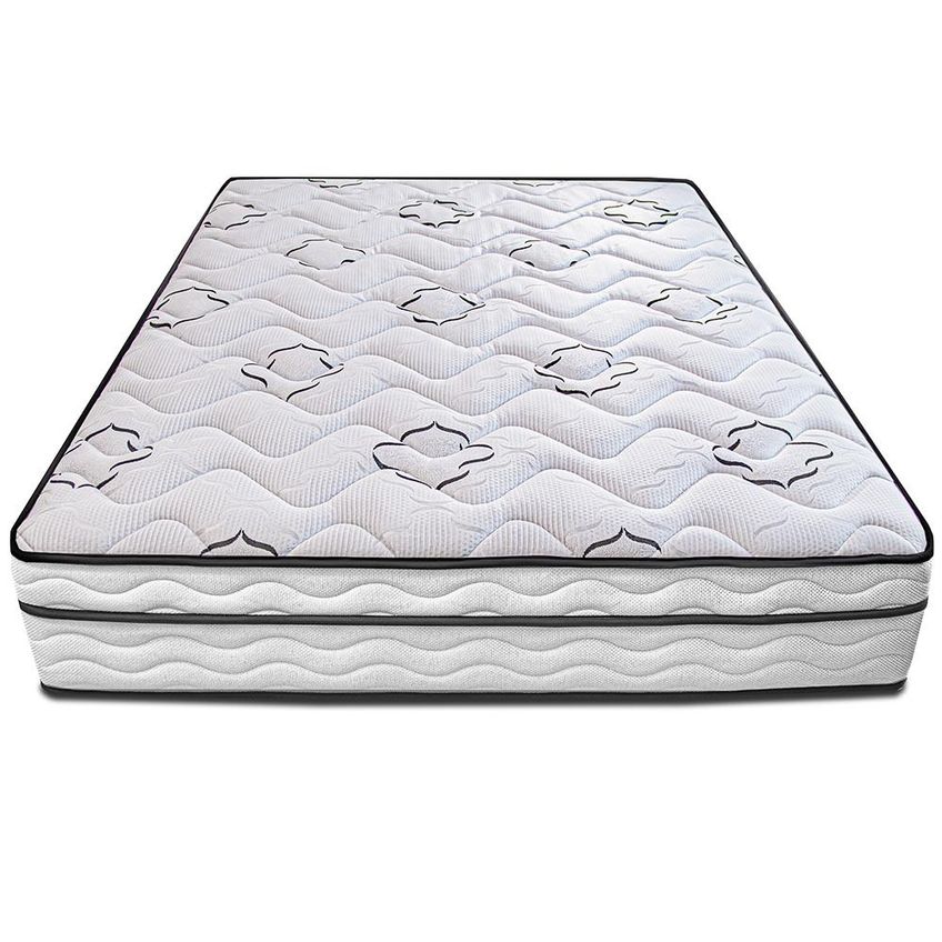 Colchão King Moderne 193x203x25 One Face Espuma D45 Branco Cama Inbox - imagem 2