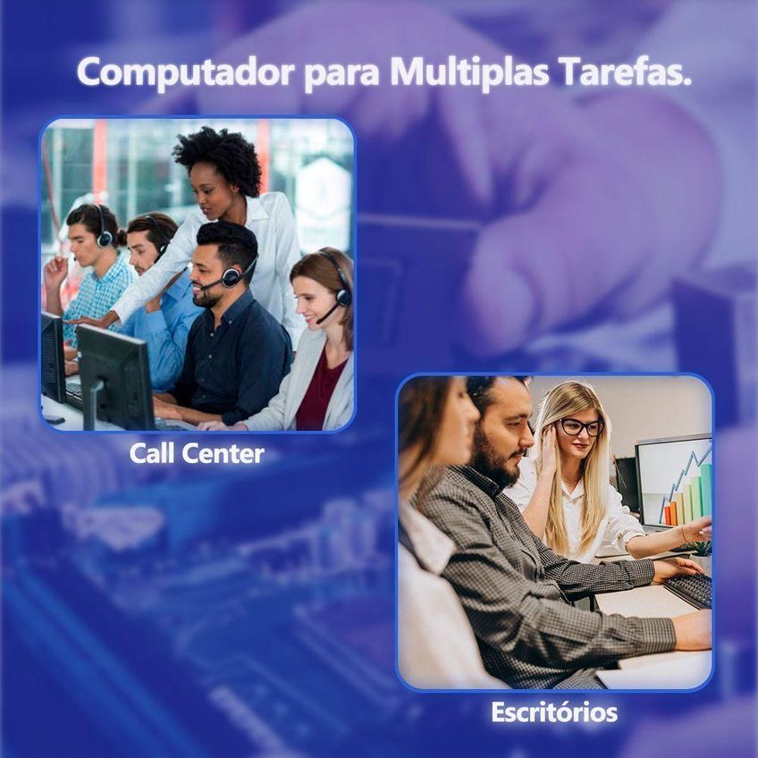 Computador Desktop Intel Core I3 2a Geração 4gb Ram Ssd 240gb Sem Sistema Operacional - imagem 3