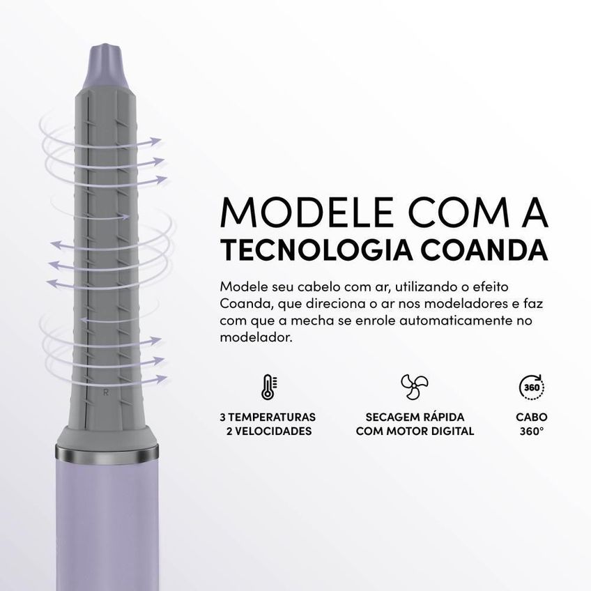Secador E Modelador De Cabelo Wap Intense Styler Ws1600 110v - imagem 2