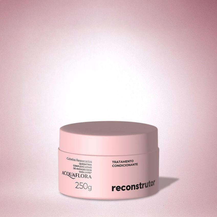 Máscara Capilar Reconstrutor Recupera Fios Ressecados Multicolorido Acquaflora 250g - imagem 3