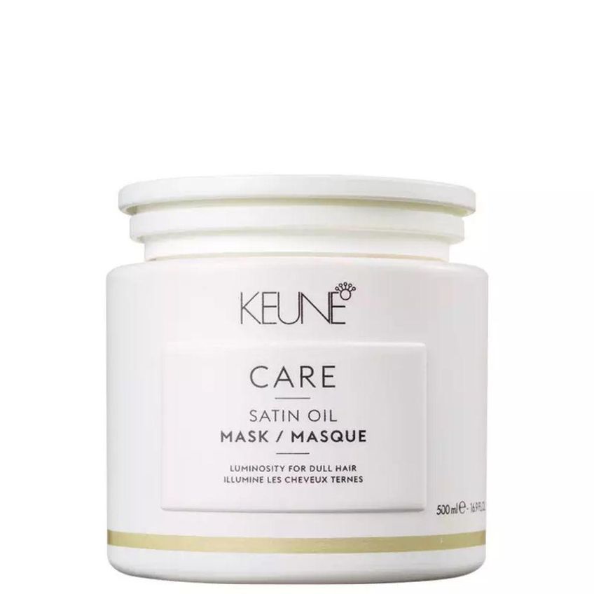 Kit De Tratamento Capilar Care Satin Oil Máscara E Lumi Coat Hidratação Profunda Multicolorido Keune - imagem 5