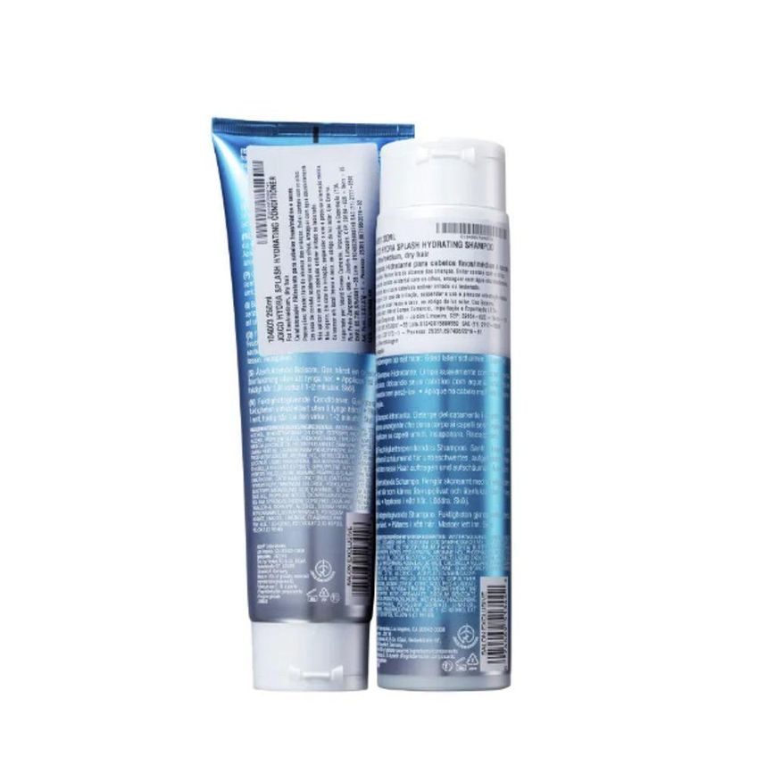 Kit De Cuidados Capilares Hydra Splash Smart Release Hidratação Leve Toque Macio Multicolorido Joico - imagem 4