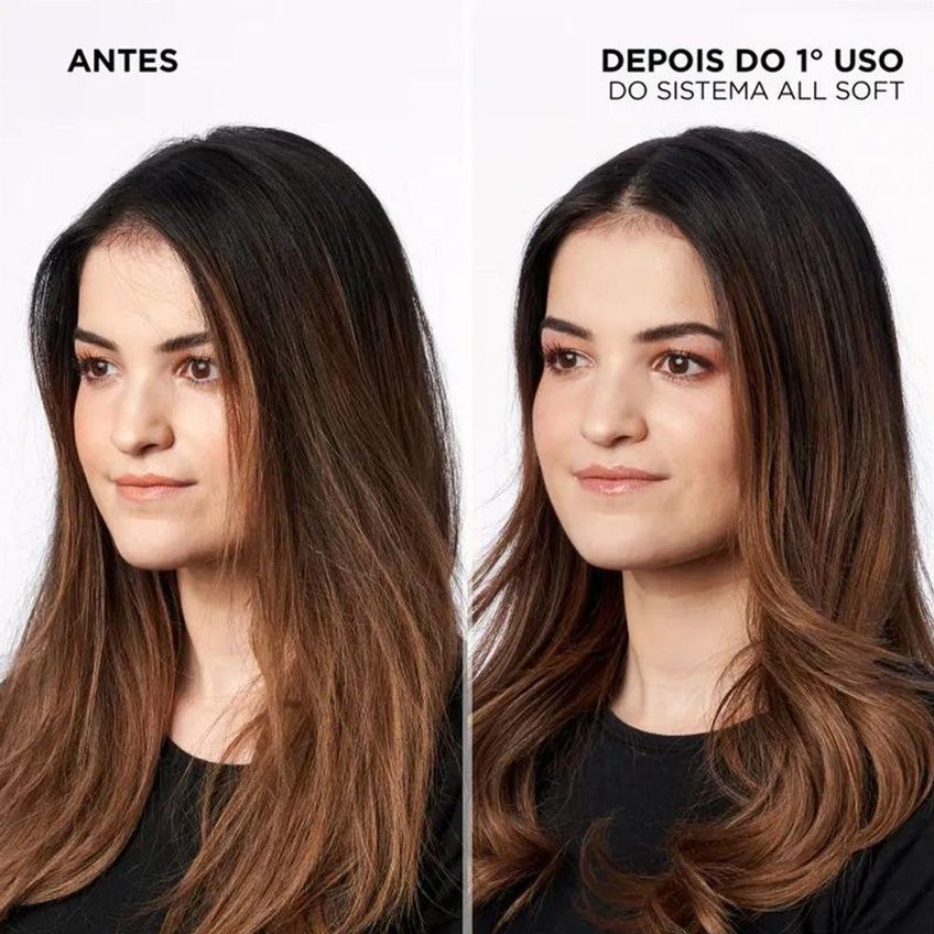 Máscara de Hidratação All Soft Antifrizz com Óleo de Argan Multicolorido Redken 500ml - imagem 2