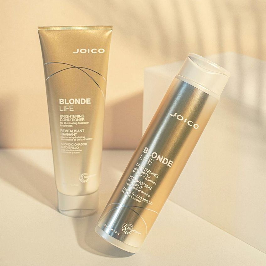 Kit De Tratamento Capilar Blonde Life Smart Release Brilliant Glow Duo Oil Shampoo 300ml - imagem 4