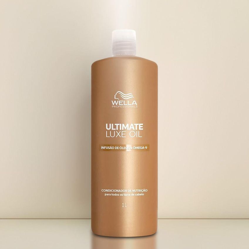 Kit De Tratamento Capilar Ultimate Luxe Oil Nutrição Profunda Redução De Frizz Wella - imagem 3