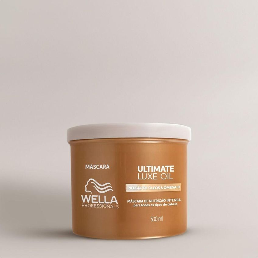 Kit De Tratamento Capilar Ultimate Luxe Oil Nutrição Profunda 500ml E 30ml Wella - imagem 3
