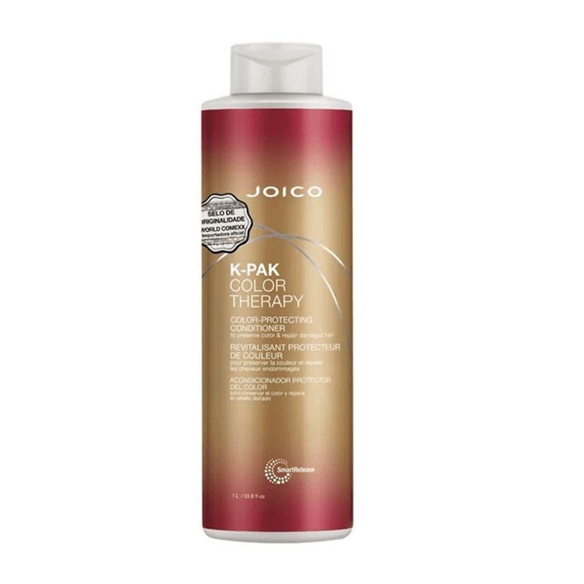 Kit De Tratamento Para Cabelos Coloridos K-pak Color Therapy Multicolorido Joico Shampoo 1l - imagem 4