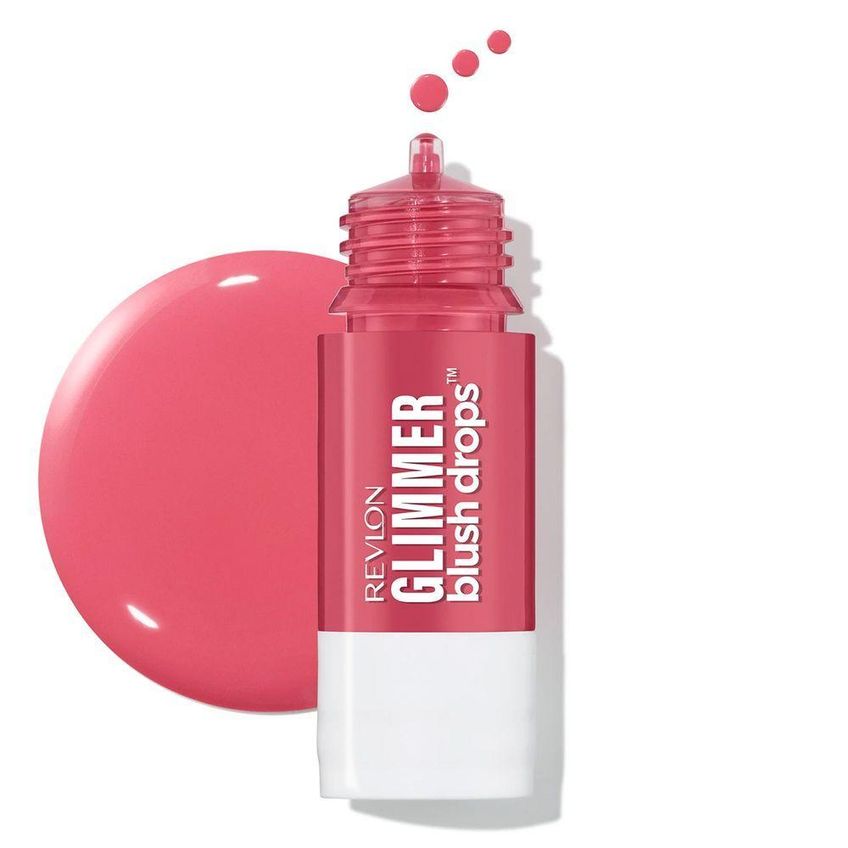 Blush Líquido Glimmer Drops Pink It Over Com Micropérolas 9,4ml Revlon - imagem 2