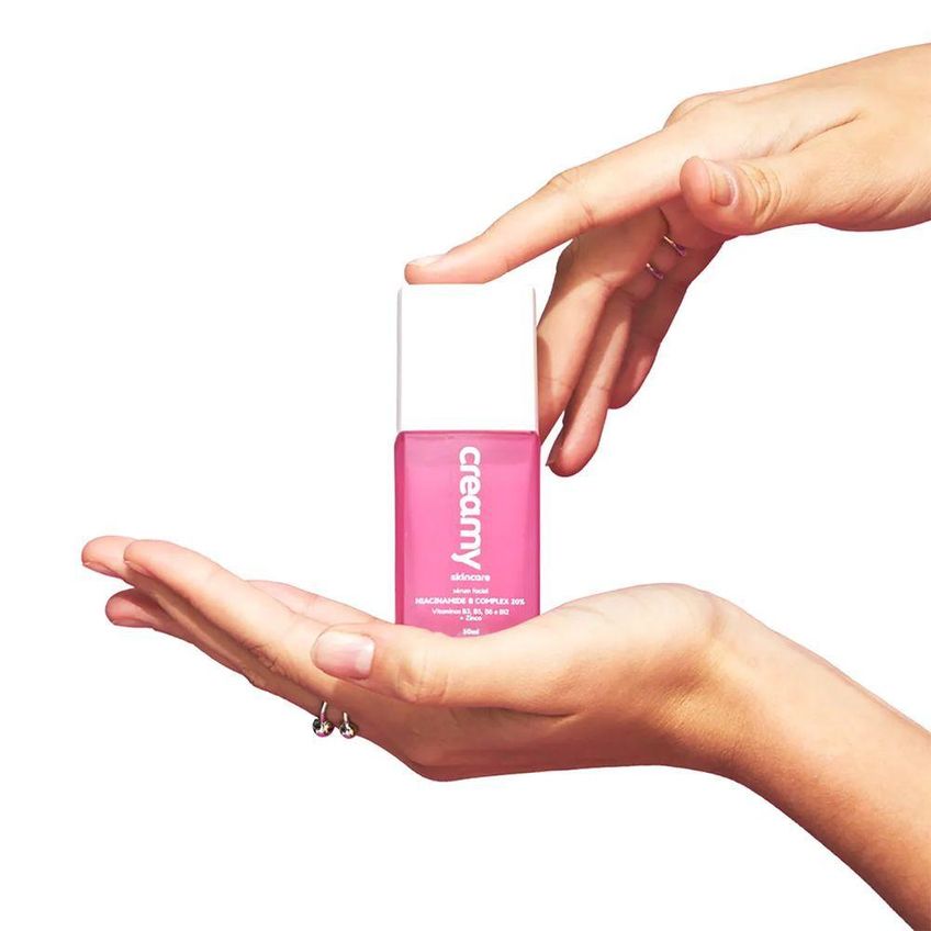 Kit Skincare Limpador Glicerinado E Niacinamide B Limpeza Suave Hidratação Intensa Creamy 200ml 30ml - imagem 5