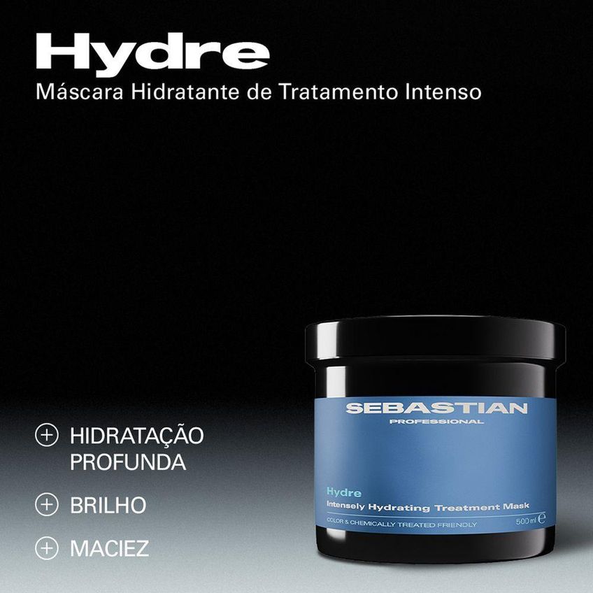 Máscara Capilar Sebastian Professional Hydre 500ml - imagem 4