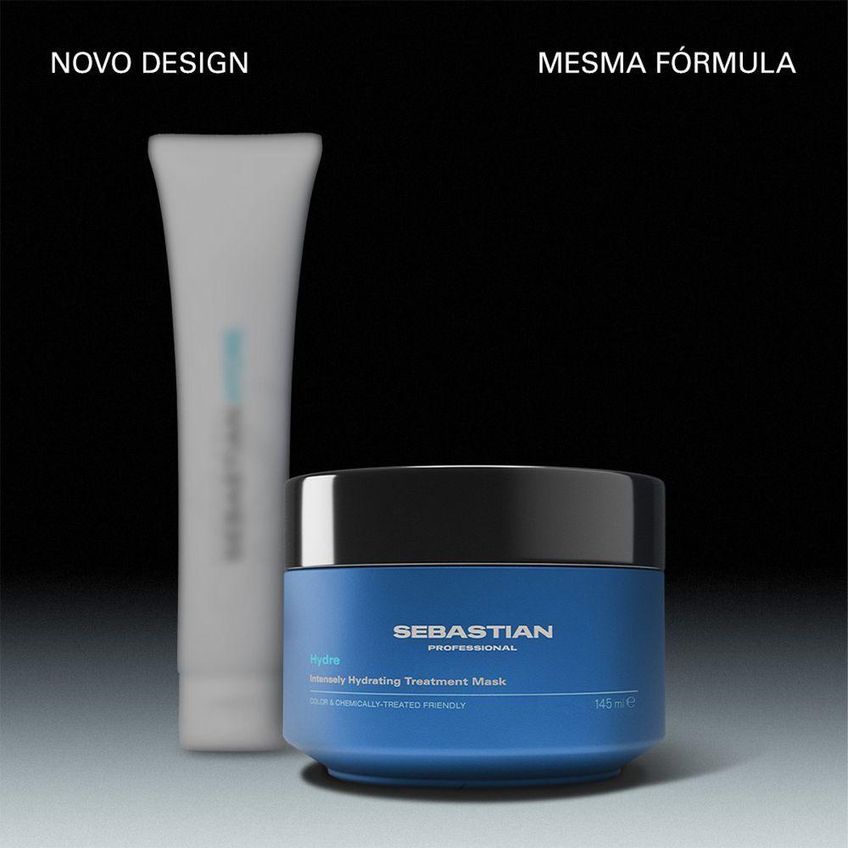 Máscara Capilar Hydre Hidratação Intensa 145ml Sebastian Professional - imagem 3