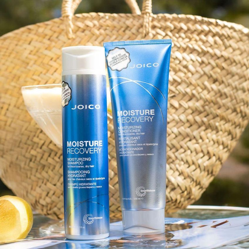 Kit De Tratamento Capilar Moisture Recovery Hidratação Profunda Multicolorido Joico Shampoo 300ml - imagem 4