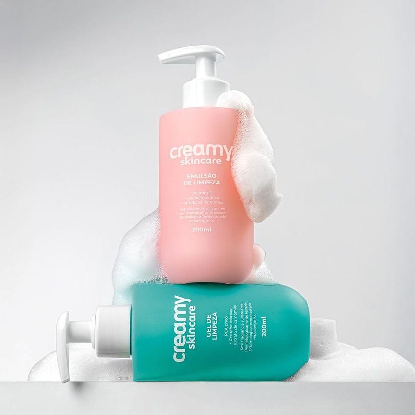 Gel De Limpeza Facial Skincare 200ml Creamy - imagem 5