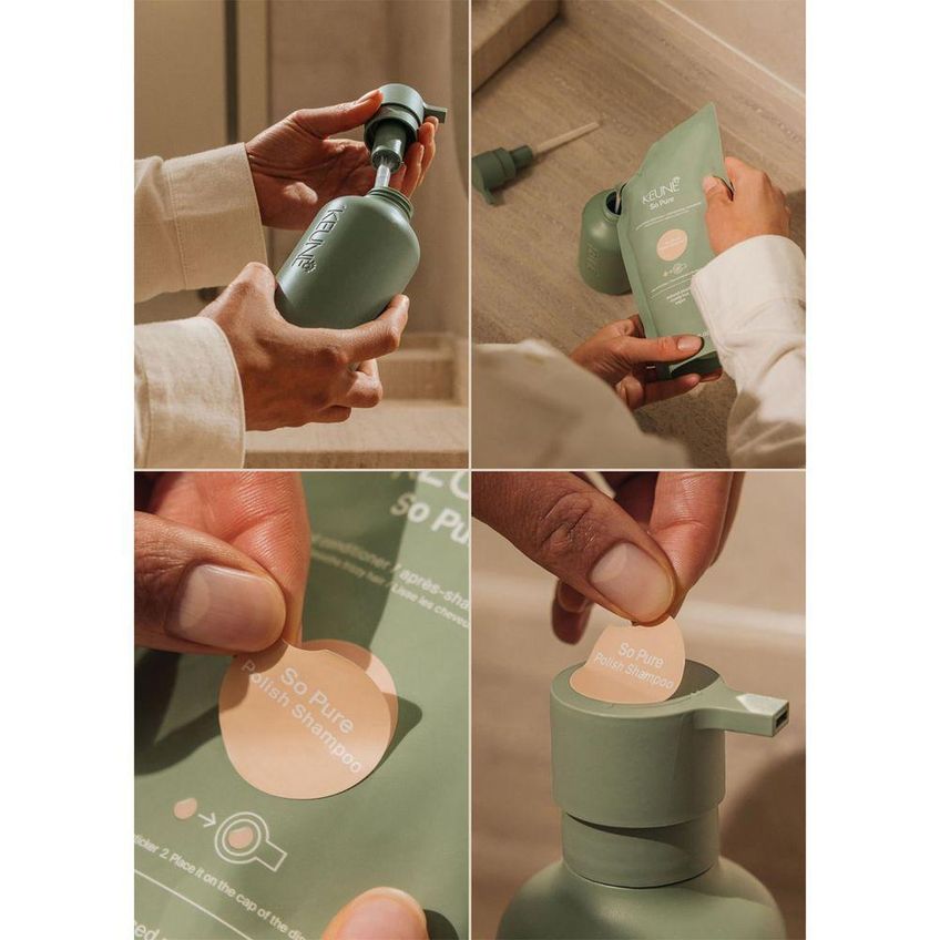 Shampoo Refil So Pure Polish 400ml Keune - imagem 3