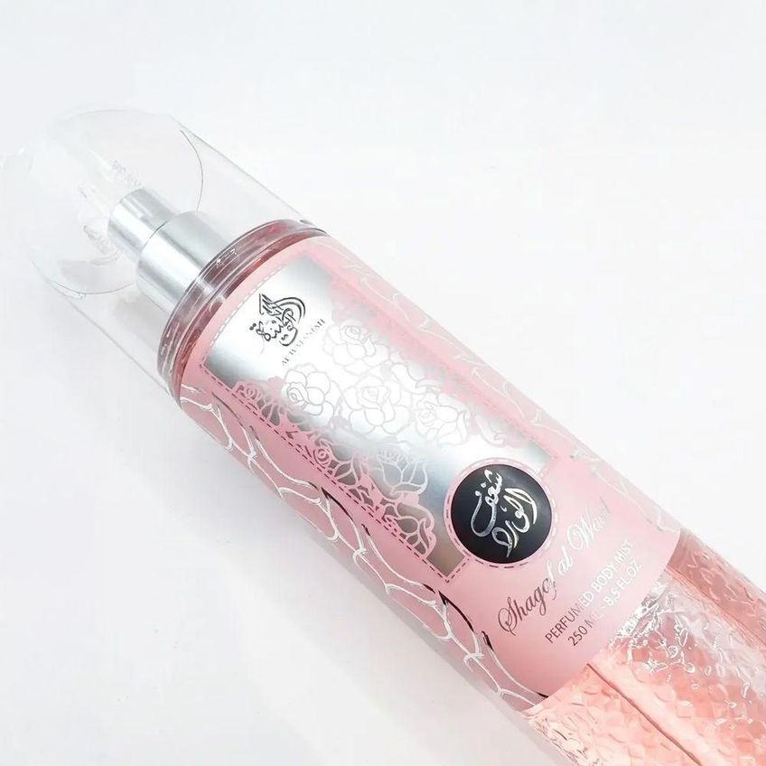 Body Splash Shagaf Al Ward Unissex Floral 250ml Al Wataniah - imagem 2