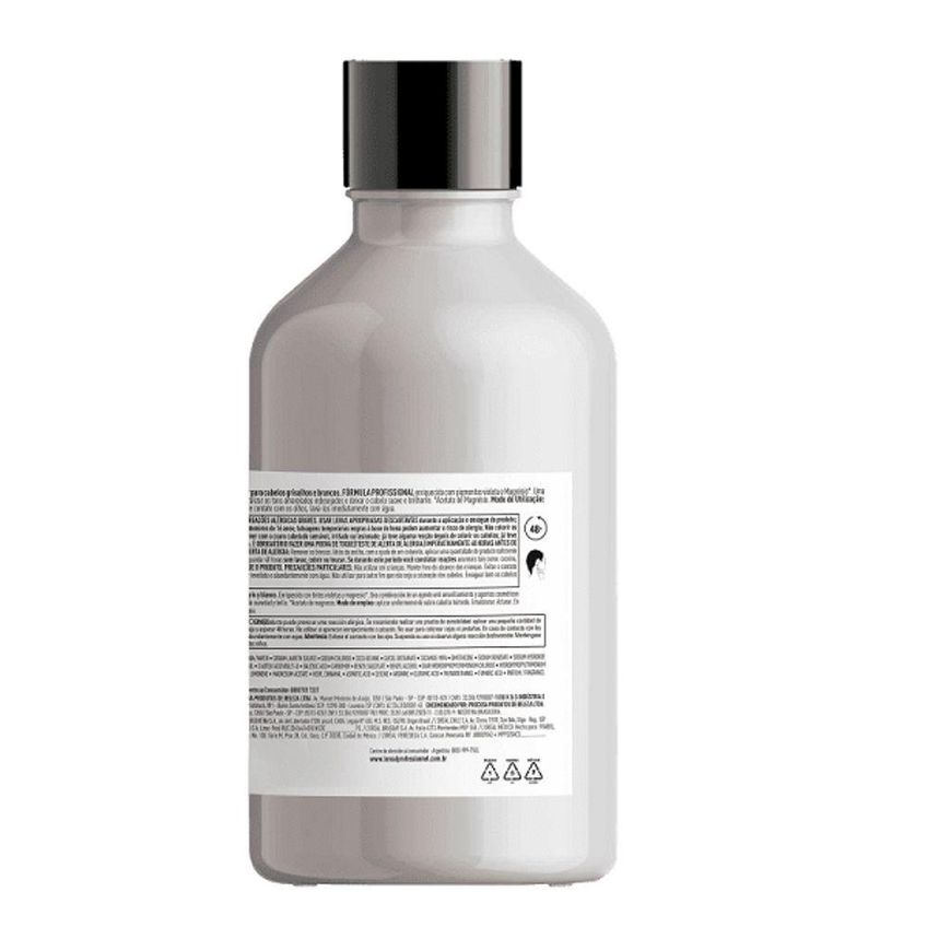 Shampoo Expert Silver Para Cabelos Grisalhos 300ml L'oréal Paris - imagem 3